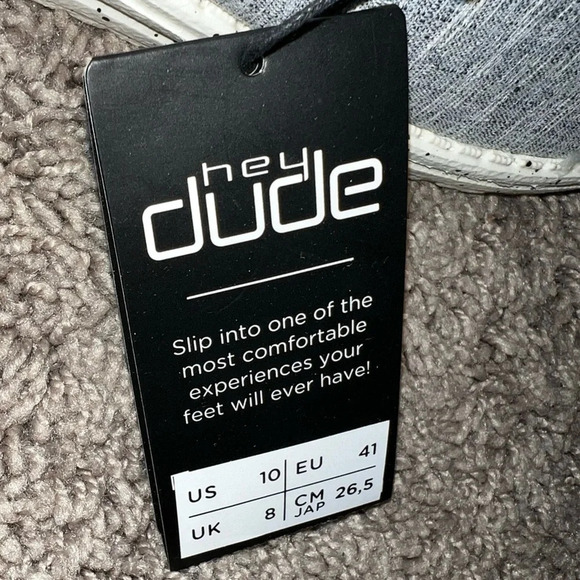 NWT Women’s Wendy Chambray Hey Dudes - Picture 10 of 12